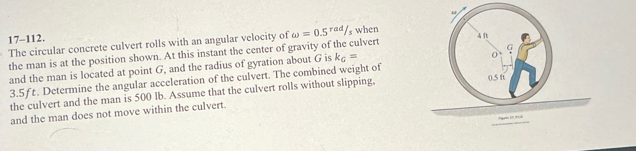 1 7 - 1 1 2 . The circular concrete culvert rolls