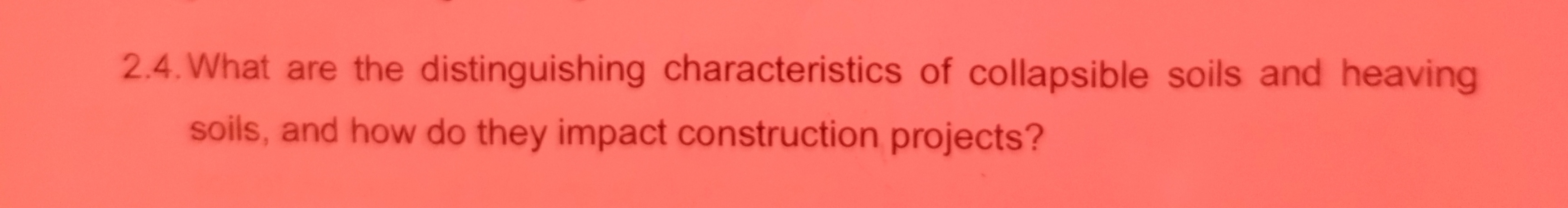 2 . 4 . What are the distinguishing