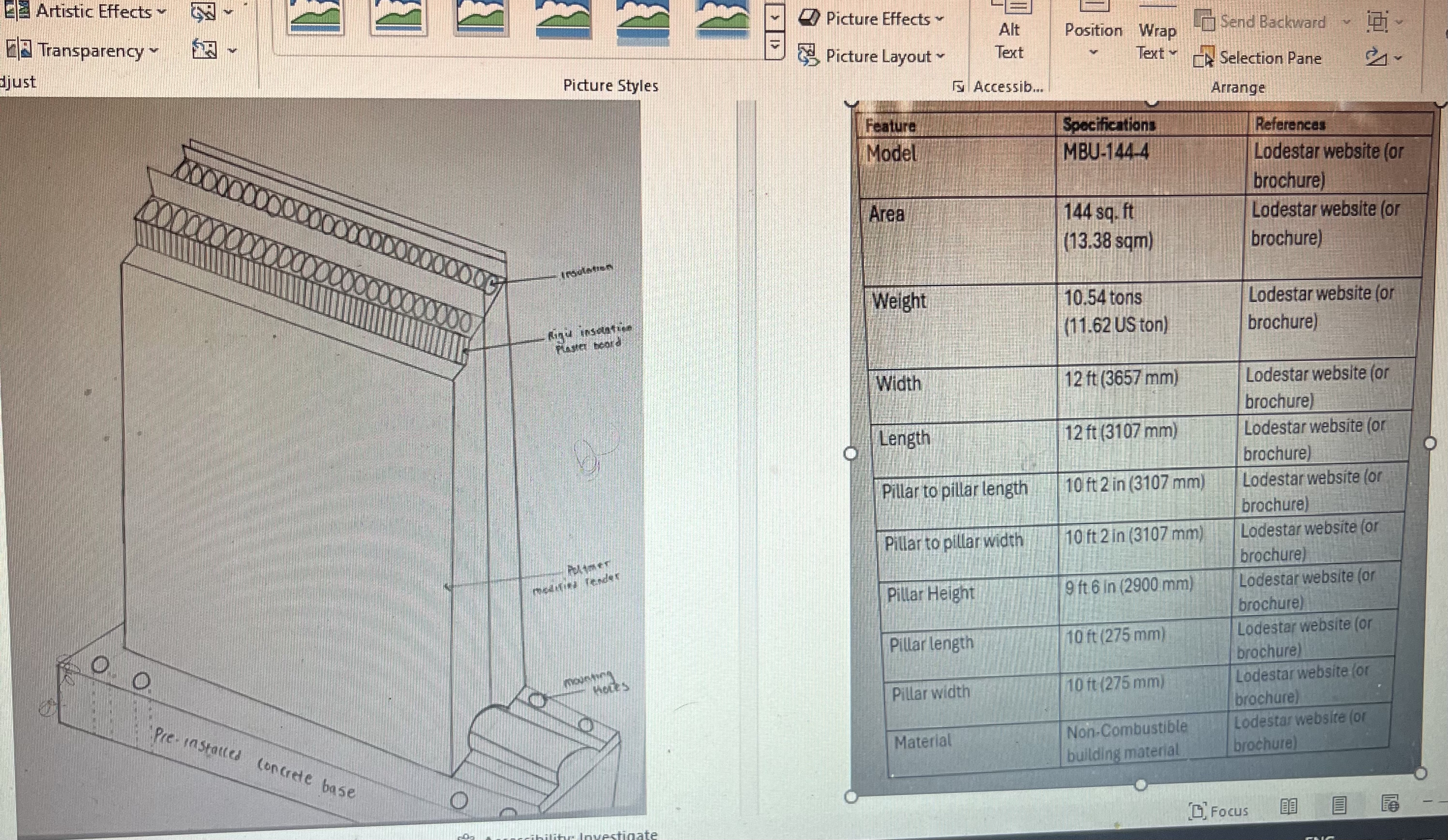 The diagram on the left side is my concept (