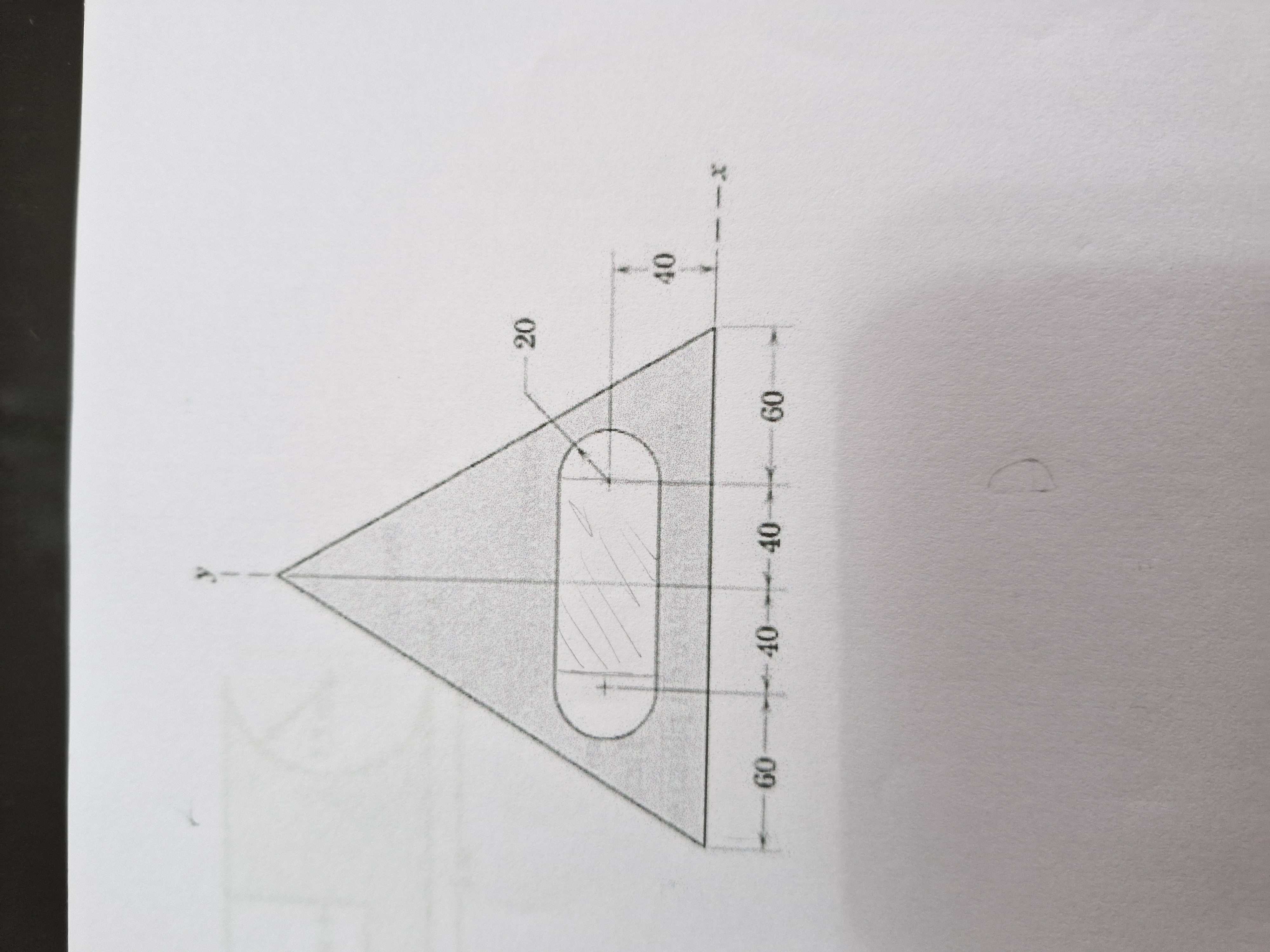 centroid of the figure composed in x and y