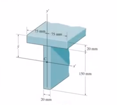 Determine: A } The x ' and y ' coordinates of the