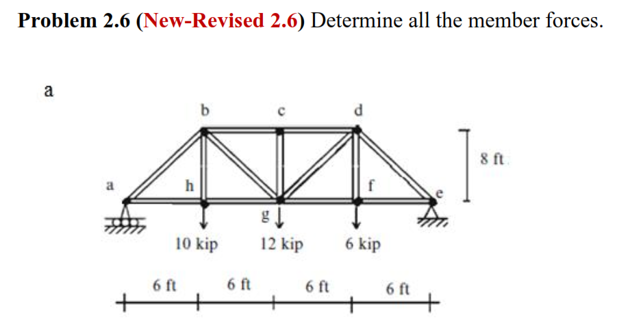Problem 2 . 6 ( New - Revised 2 . 6 ) Determine