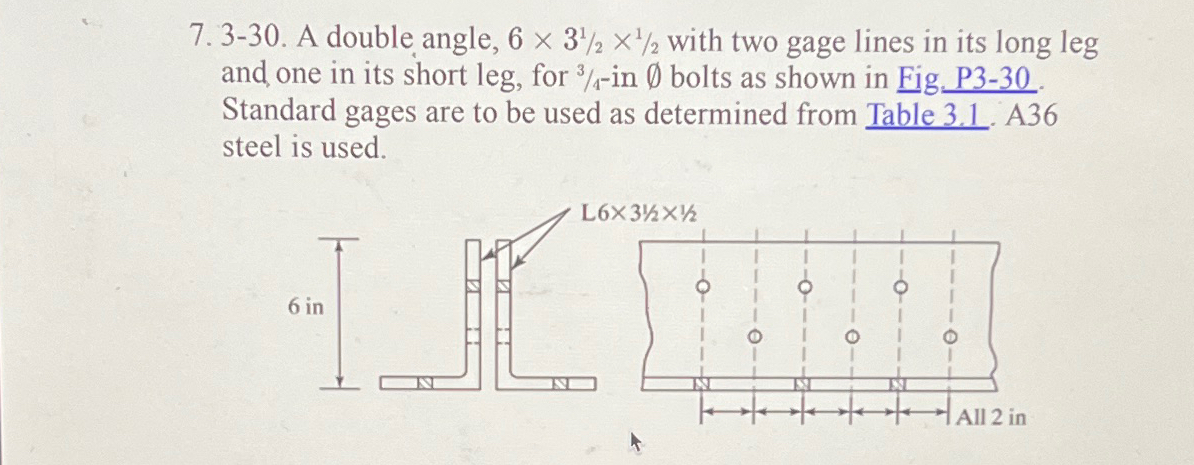 3 - 3 0 . A double angle, 6 3 1 2 1 2 with two