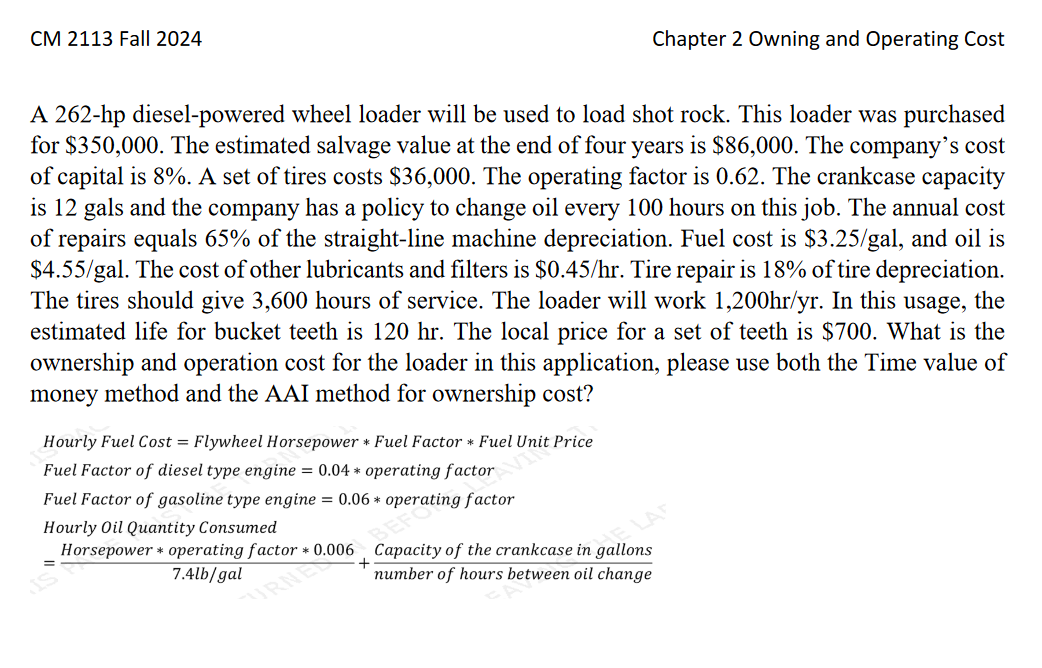 A 2 6 2 - hp diesel - powered wheel loader will