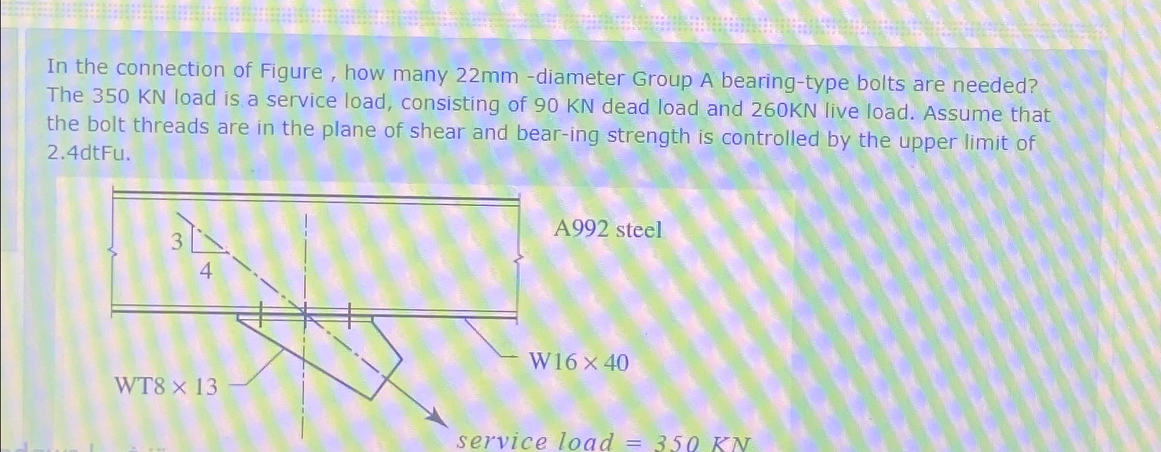In the connection of Figure, how many 2 2 m m -