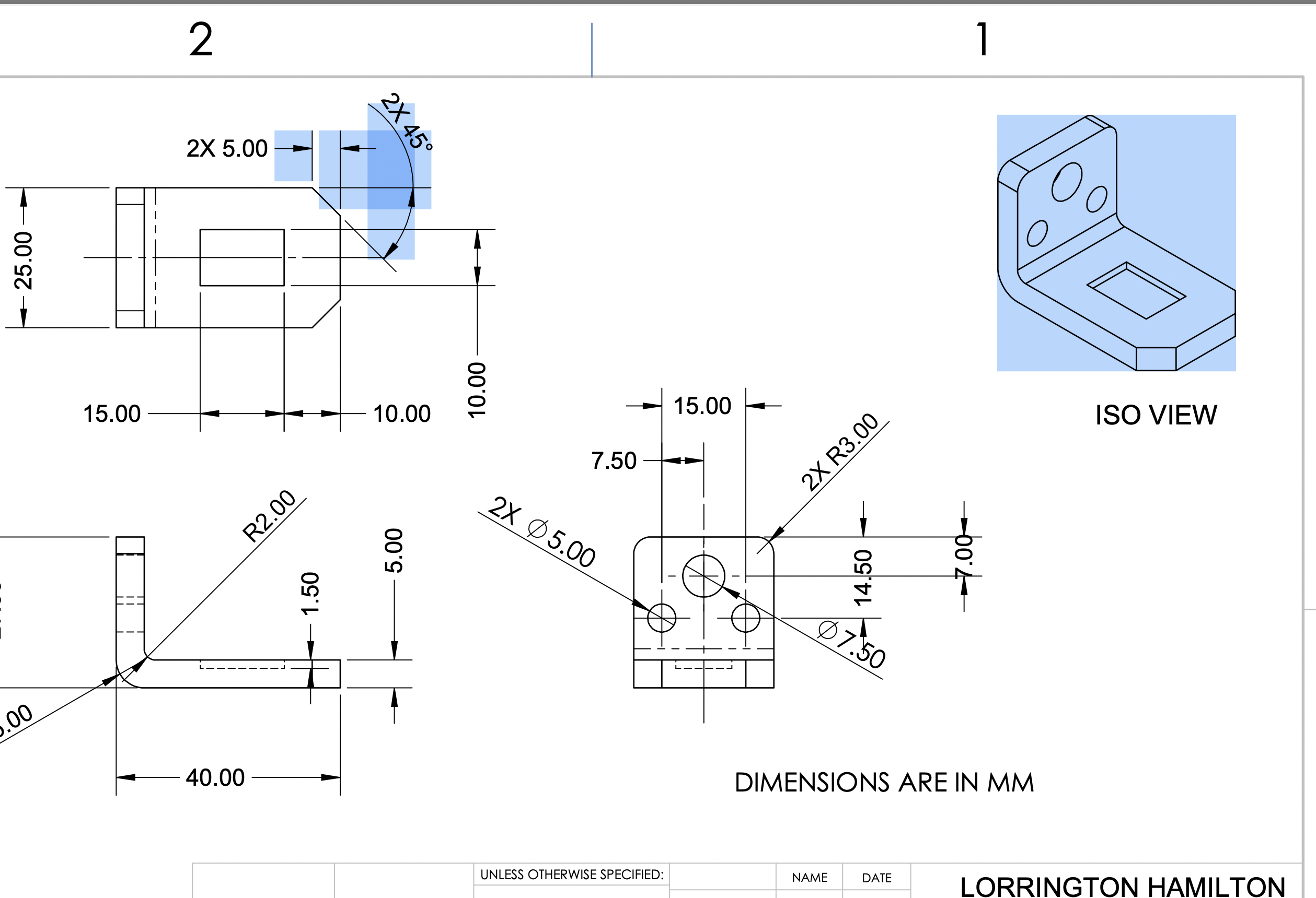 2 ISU VIEVV DIMENSIONS ARE IN MM