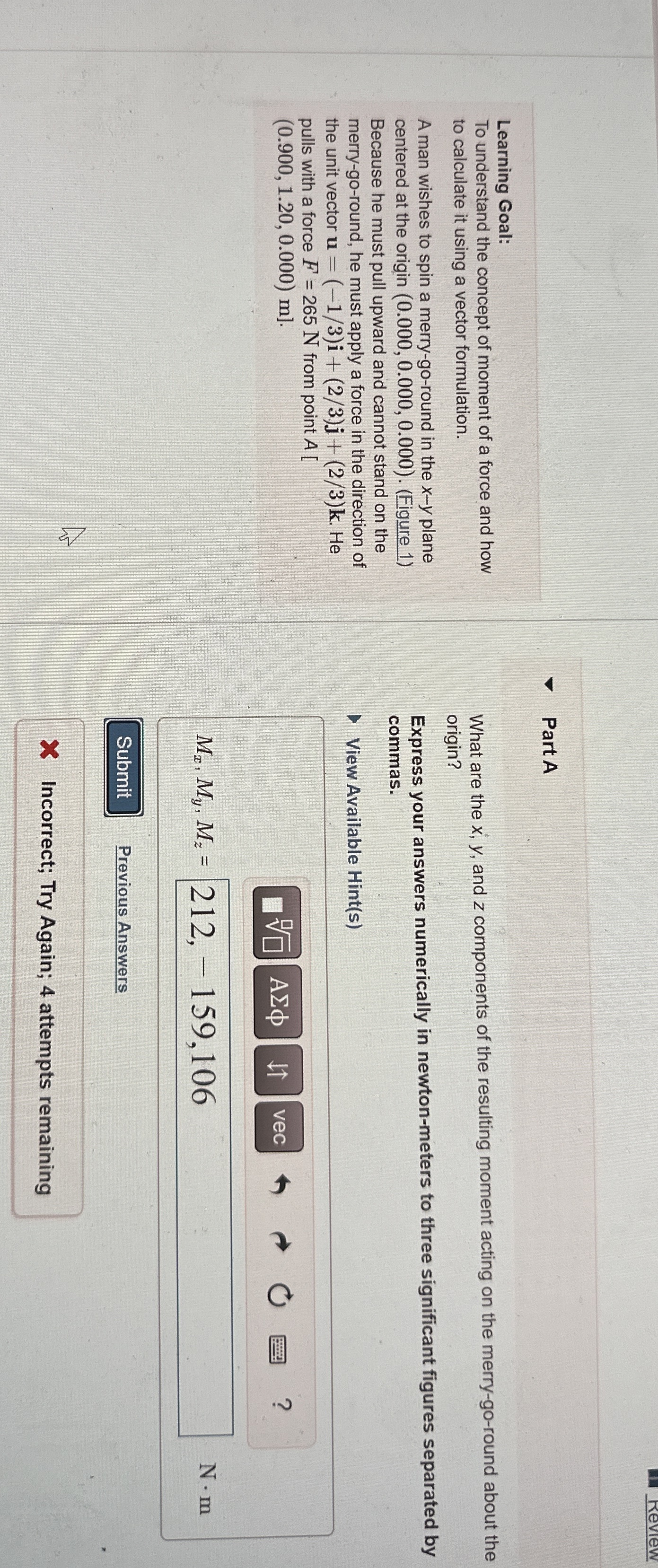 Learning Goal: To understand the concept of