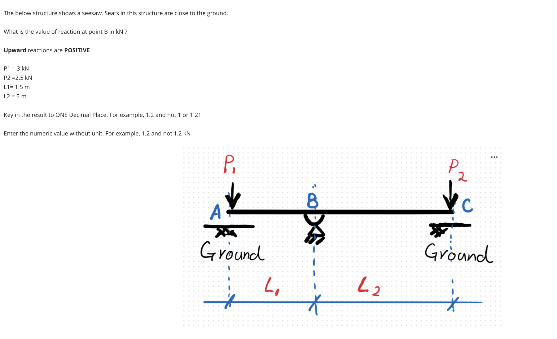 The below structure shows a seesaw. Seats in this