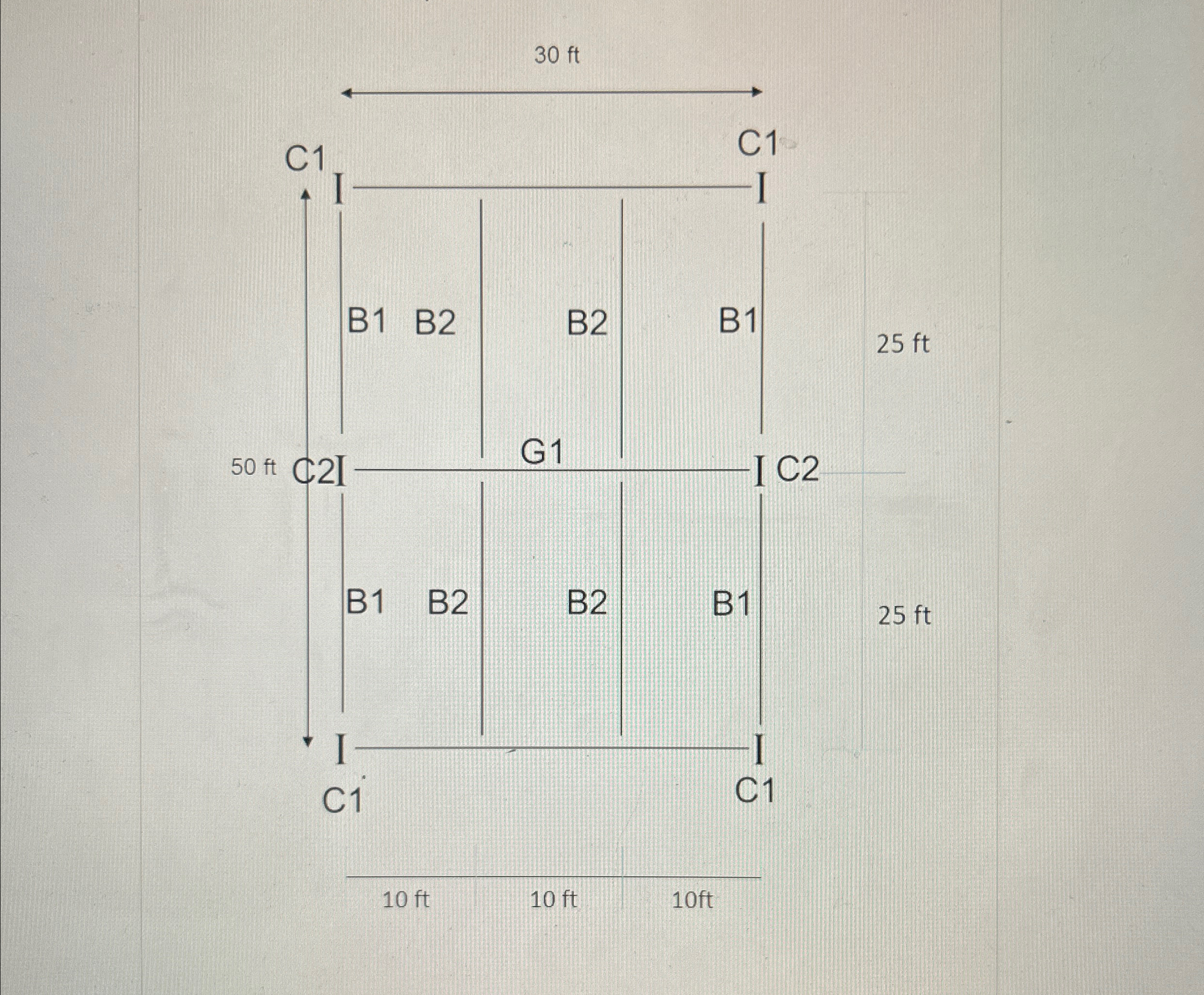 Consider the following floor plan of a single