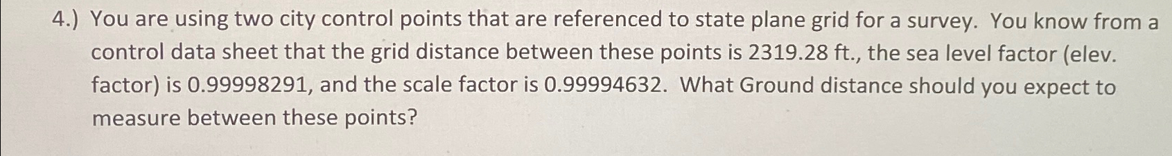 4 . ) You are using two city control points that