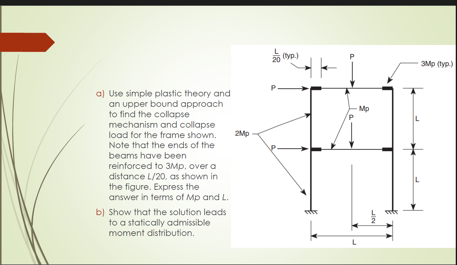 p . ) PLEASE SHOW ON THE FIGURE!!! a ) Use simple