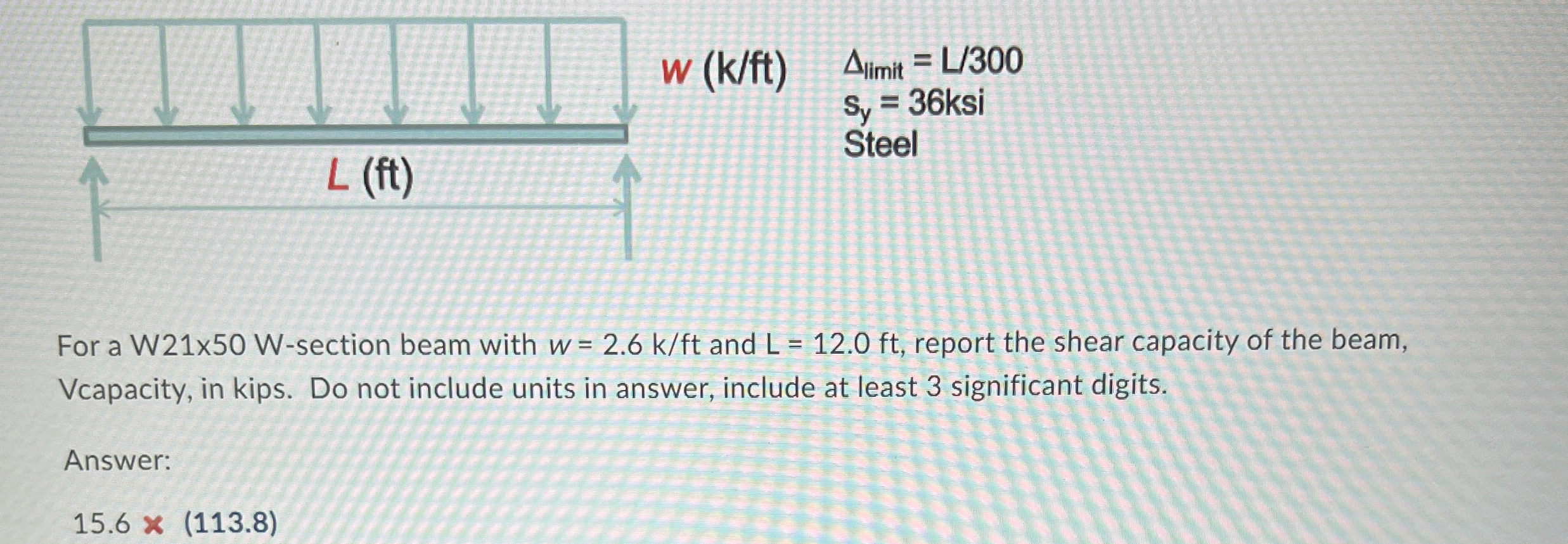 w ( k f t ) , l i m i t = L 3 0 0 , s y y = 3 6