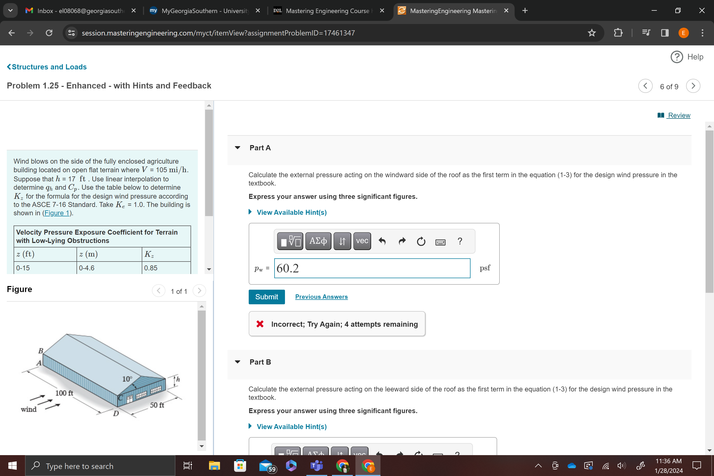 Problem 1 . 2 5 - Enhanced - with Hints and