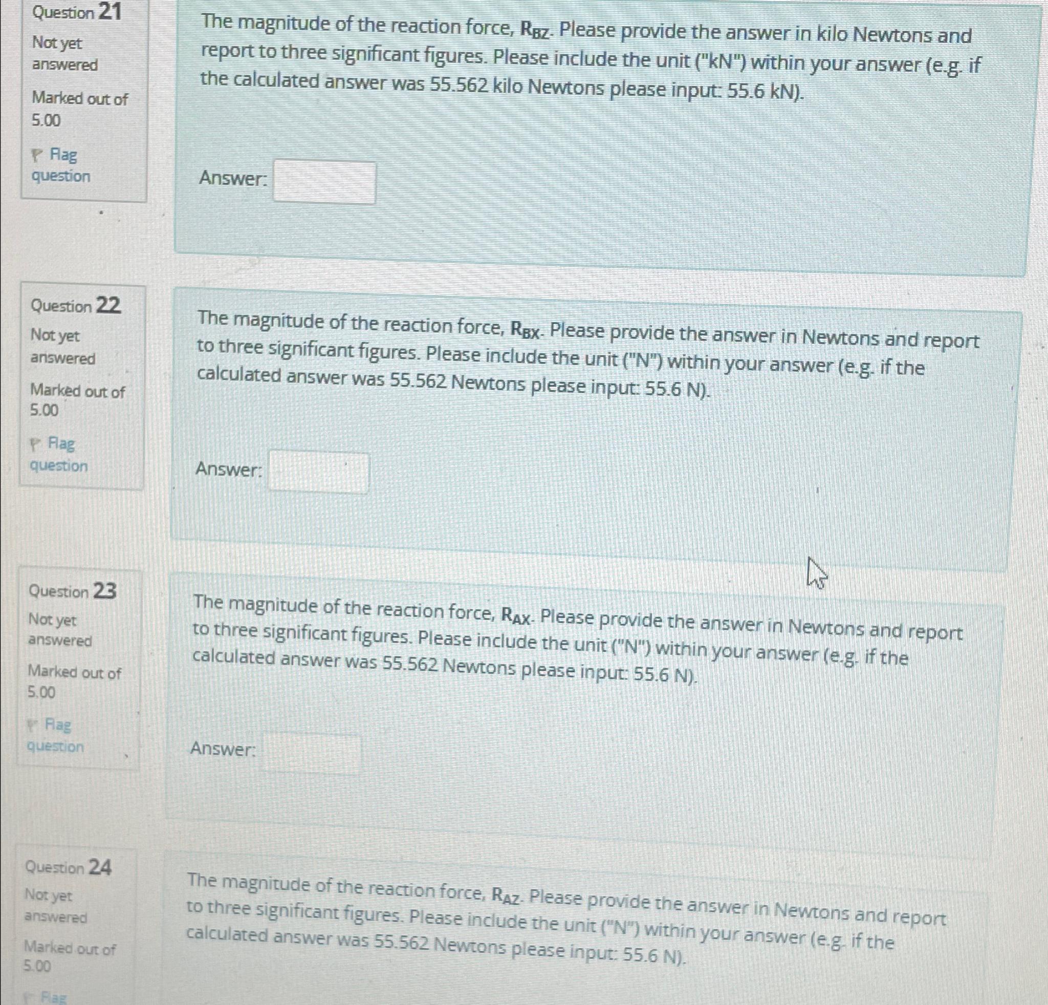 For the above diagram, there are smooth journal