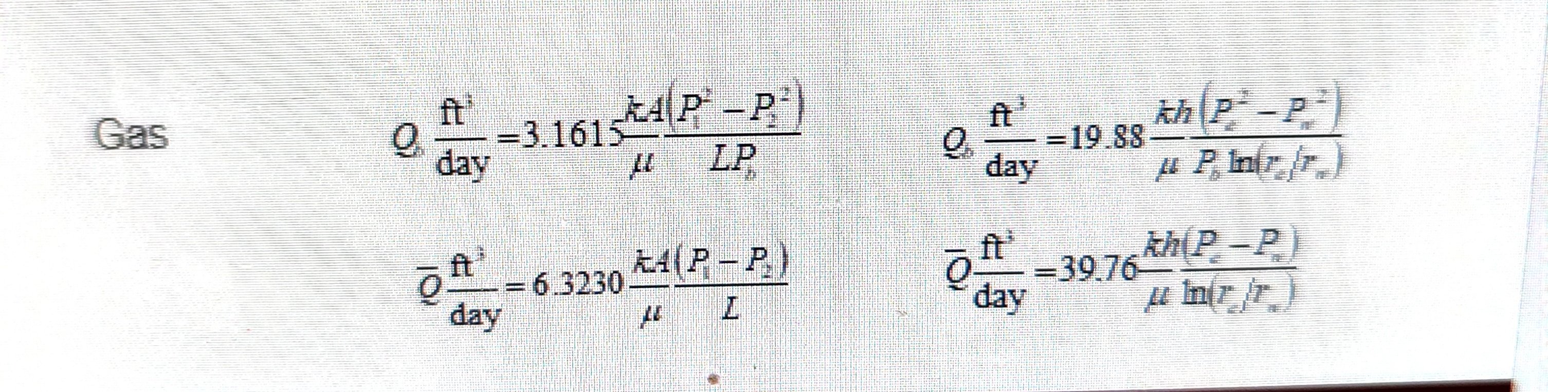 convert darcy law to uni field until final answer