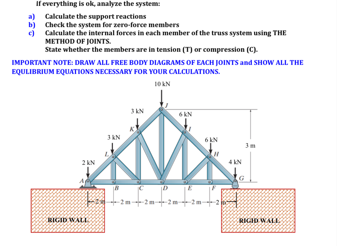 If everything is ok , analyze the system: a )
