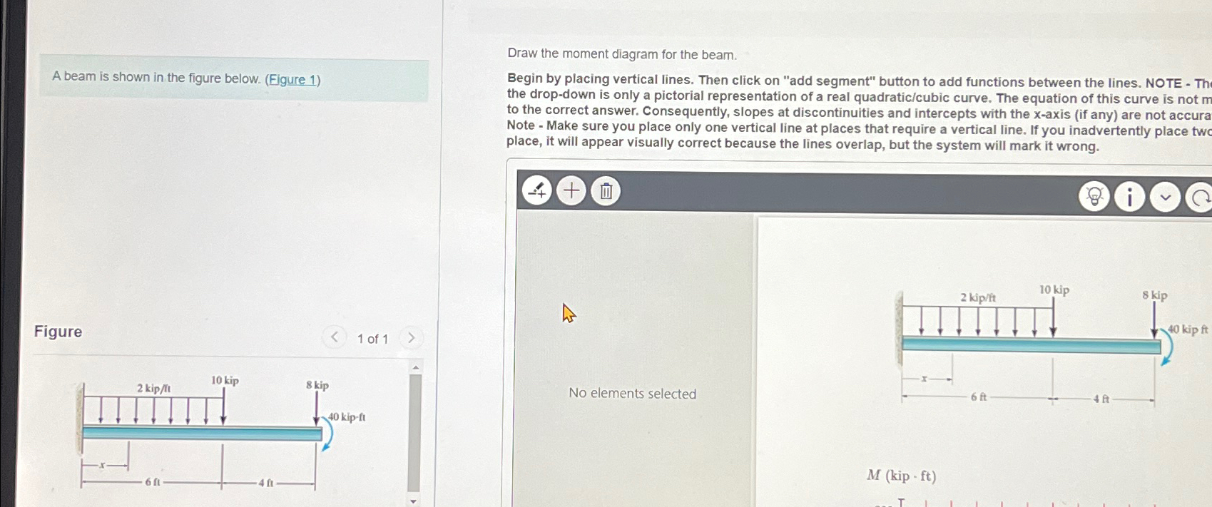 A beam is shown in the figure below. ( Figure 1 )