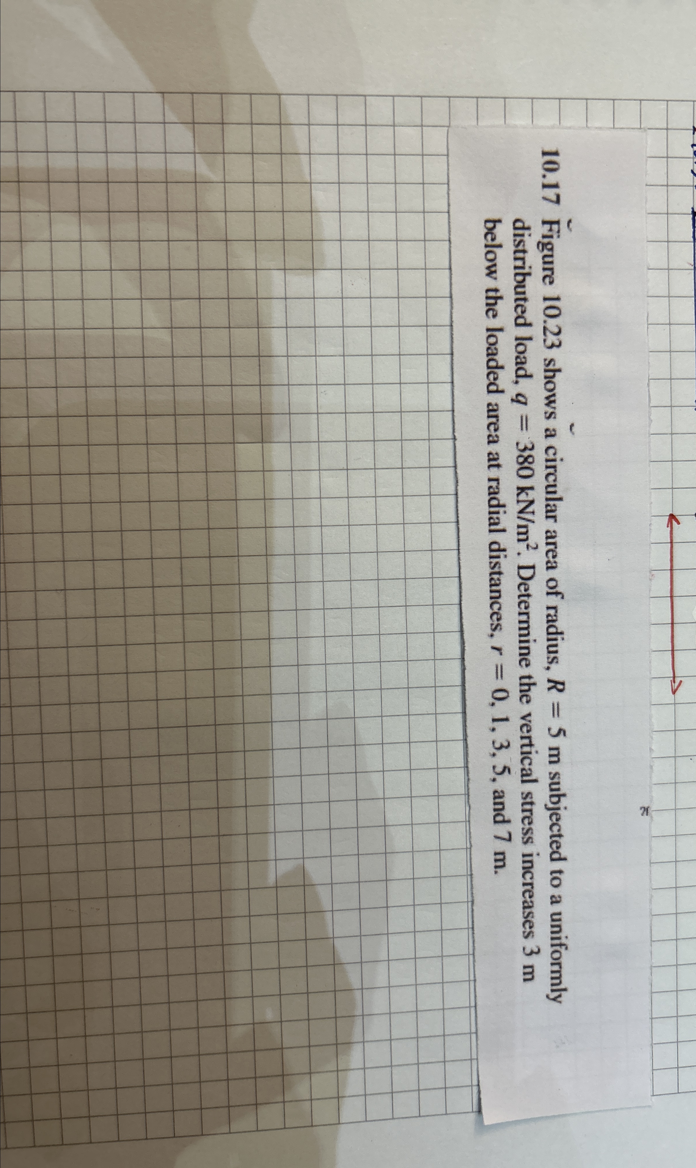 1 0 . 1 7 Figure 1 0 . 2 3 shows a circular area
