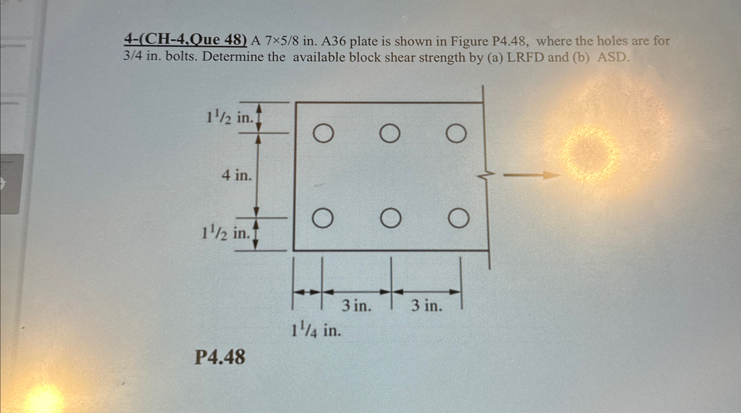 4 - ( CH - 4 , Oue 4 8 ) A 7 5 8 in . A 3 6 plate