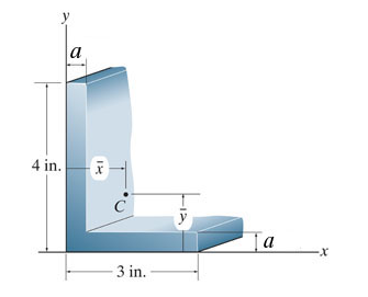 In ( Figure 1 ) , a = 0 . 9 in . Figure 1 of 1 An