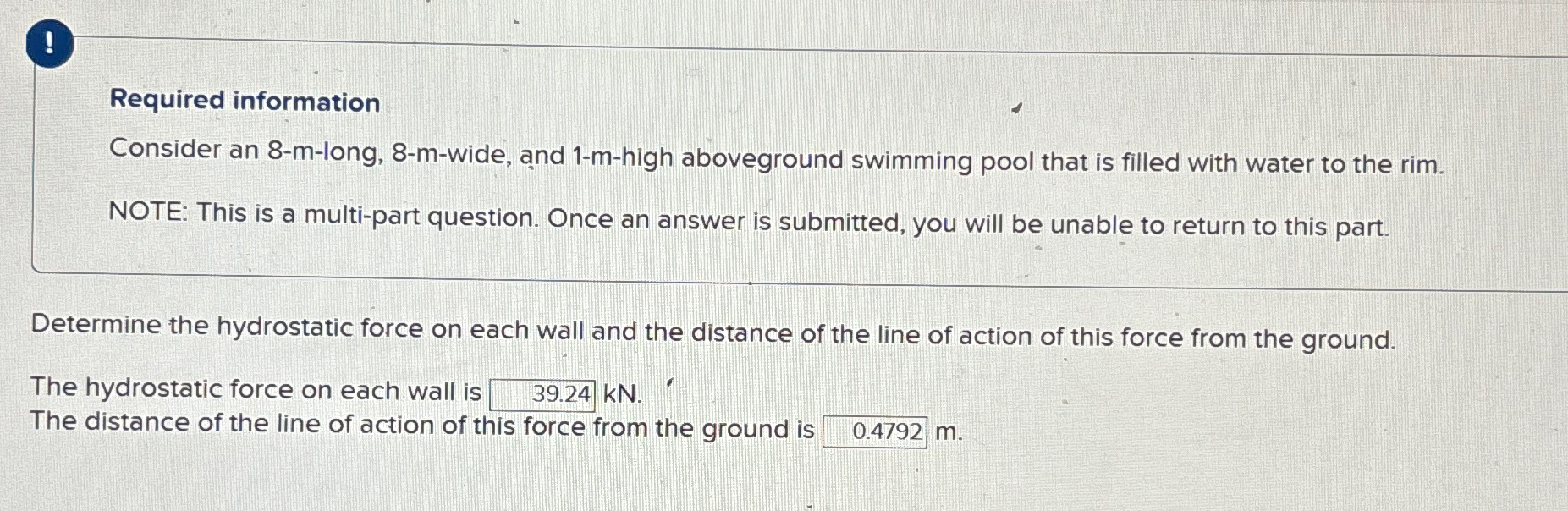 ! Required information Consider an 8 - m - long,