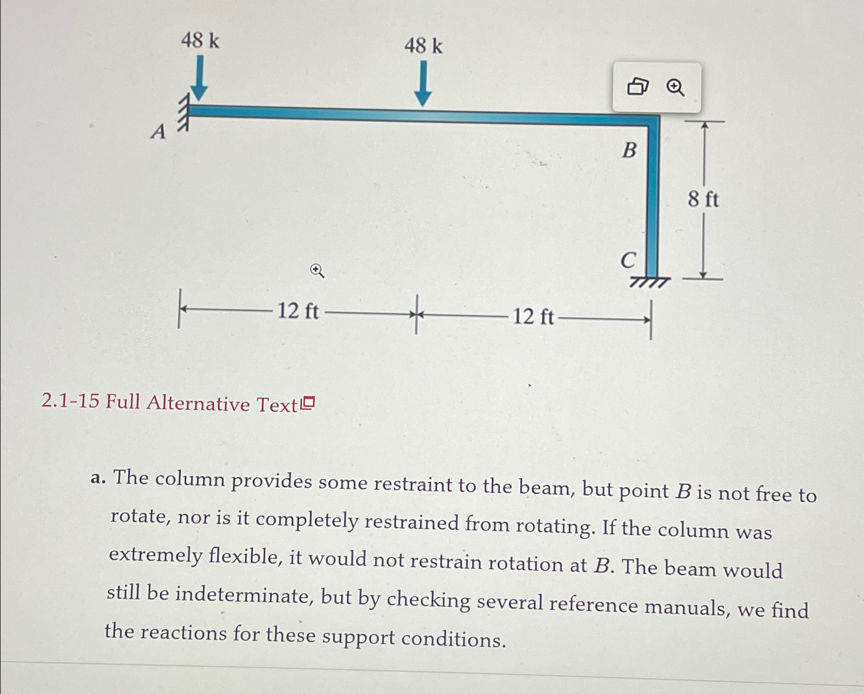 2 . 1 - 1 5 Full Alternative Text a . The column