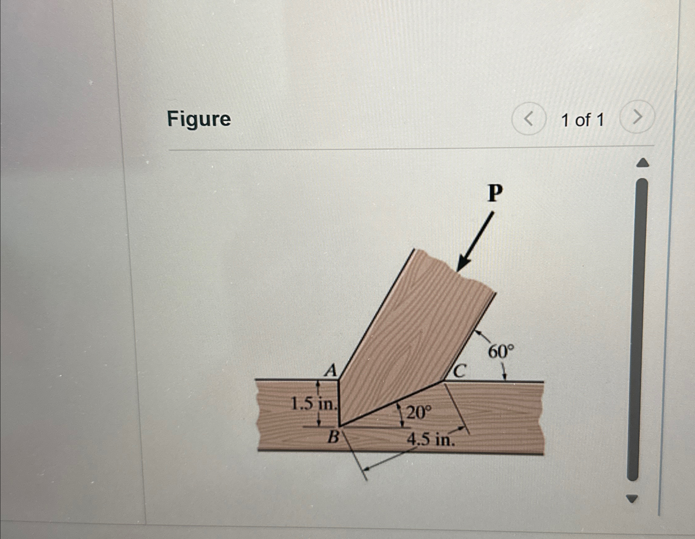 The joint is subjected to the axial member force