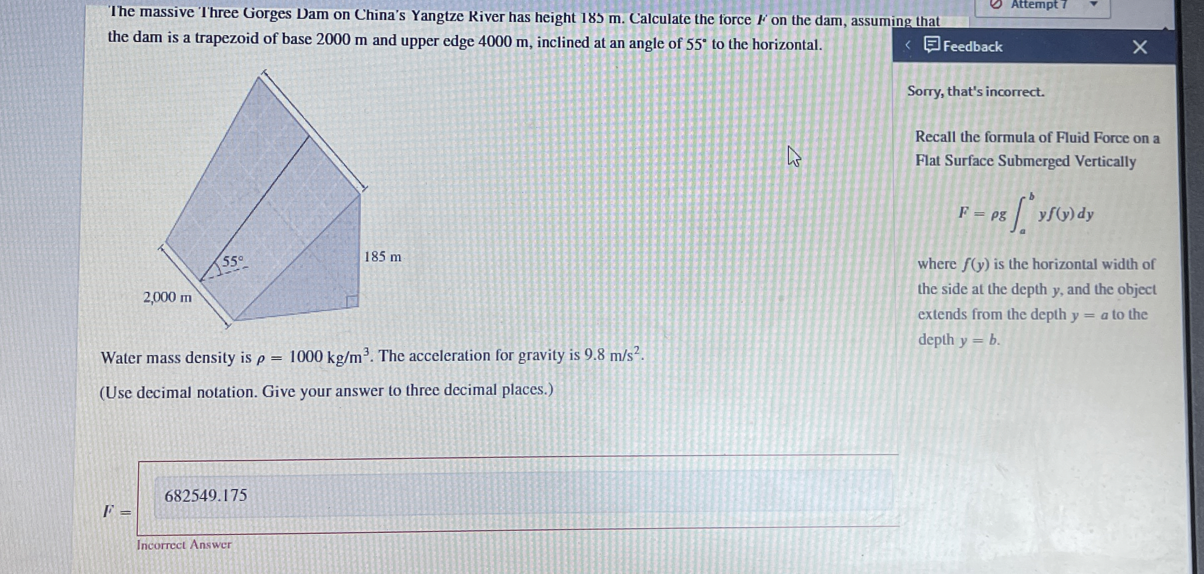 The massive I'hree Gorges Dam on China's Yangtze