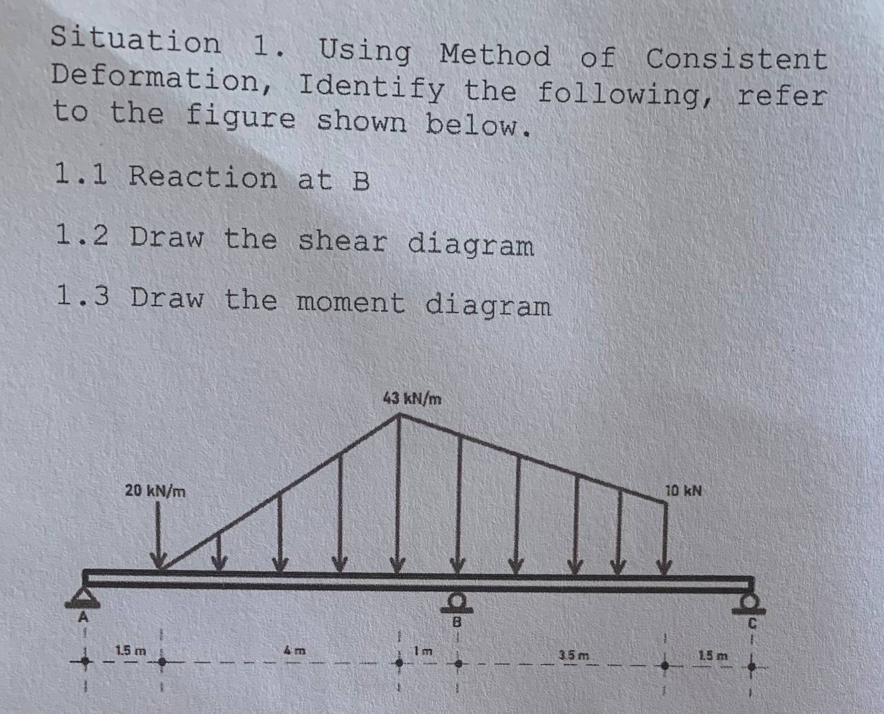 Situation 1 . Using Method of Consistent