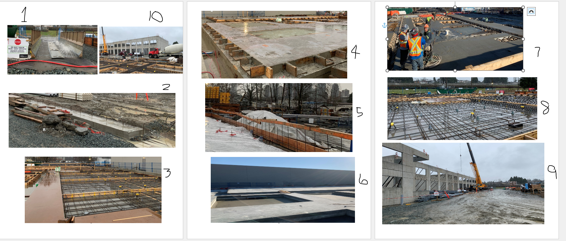 please help me putting caption in every photo so