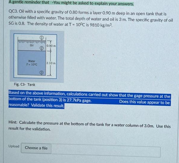 A gentle reminder that - You might be asked to