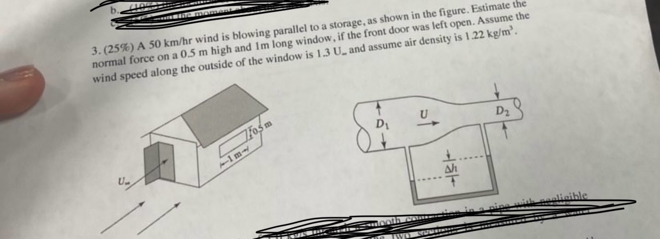 ( 2 5 % ) A 5 0 k m h r wind is blowing parallel