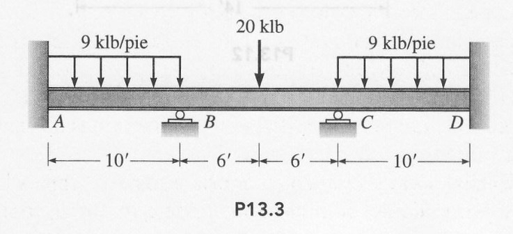A 9 klb / pie 1 0 ' - OR 2 0 klbP 1 3 . 3 9 klb /