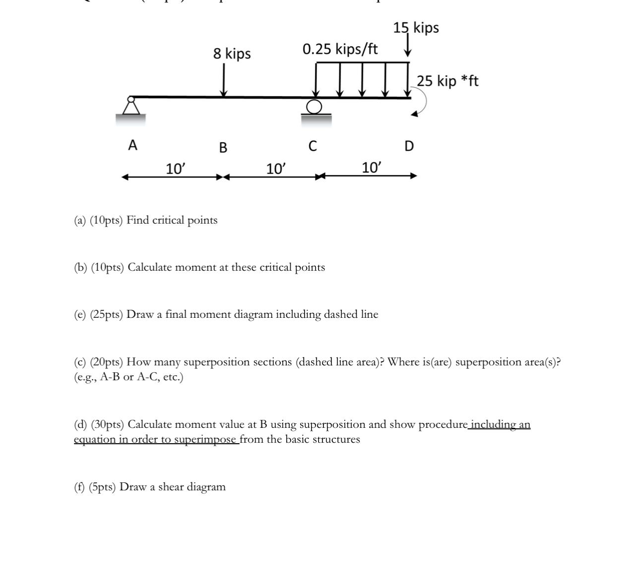( a ) ( 1 0 pts ) Find critical points ( b ) ( 1