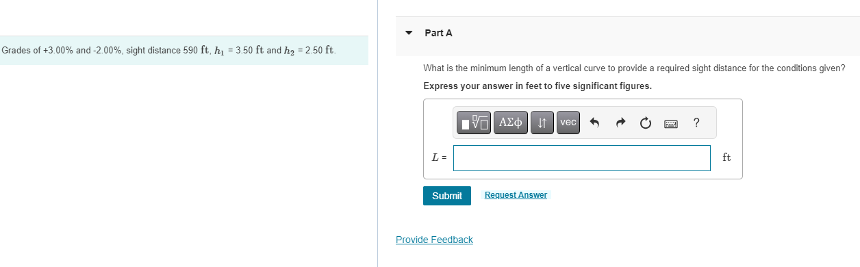 Grades of + 3 . 0 0 % and - 2 . 0 0 % , sight
