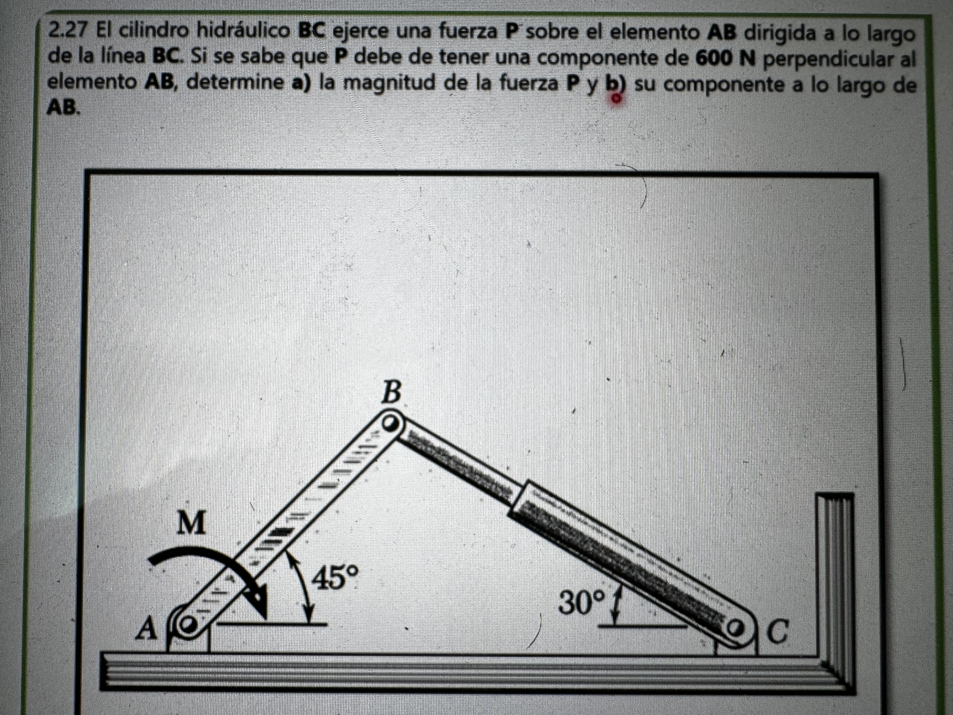 Como se haria el ejercicio