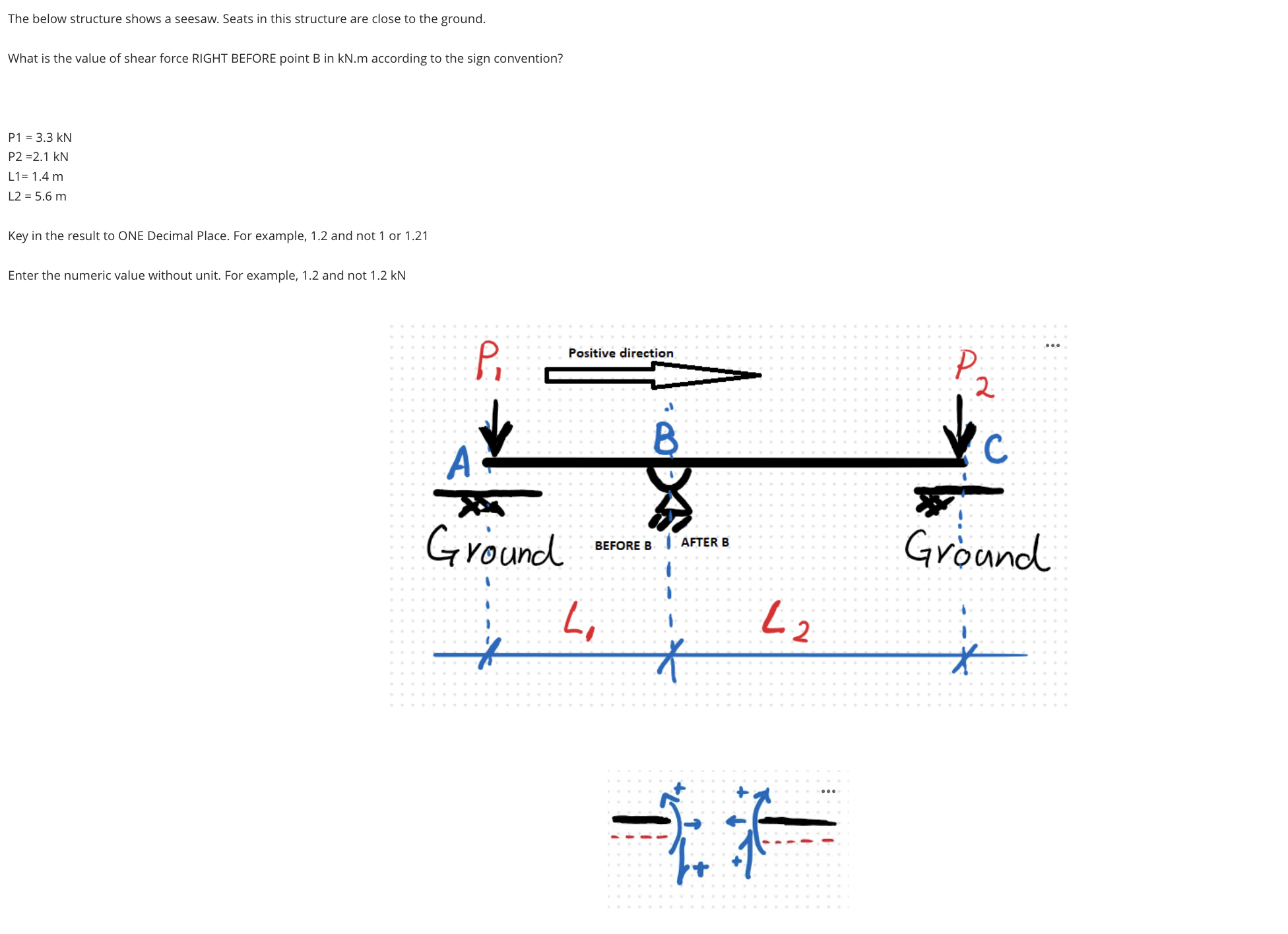 The below structure shows a seesaw. Seats in this