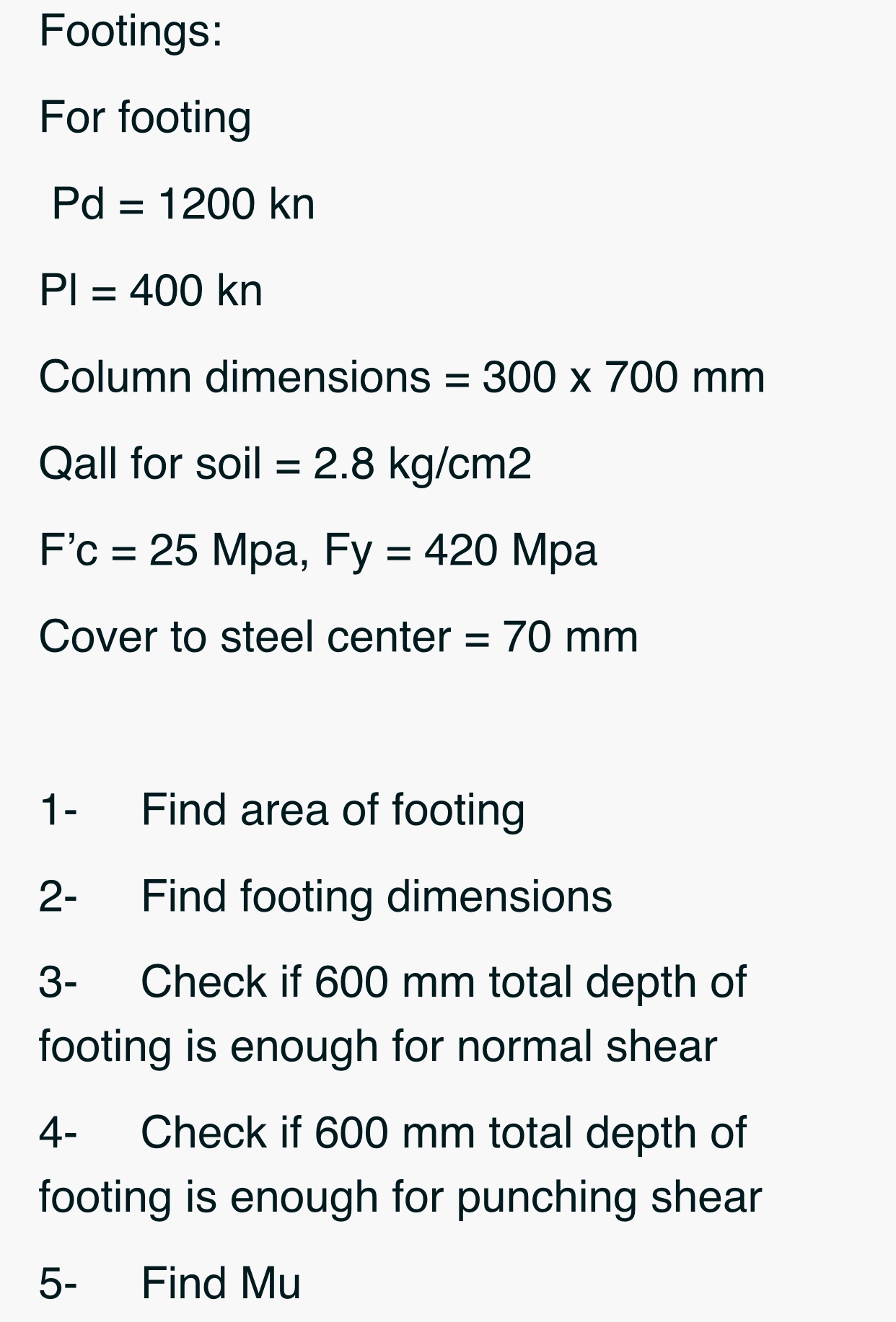 Slender columns: For the rectangular column