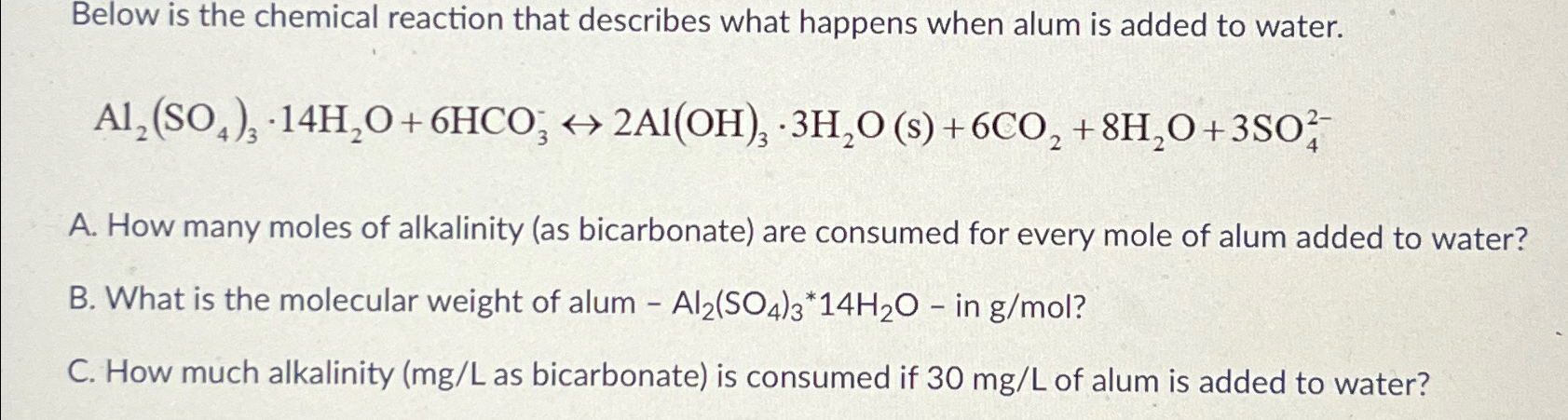 Below is the chemical reaction that describes