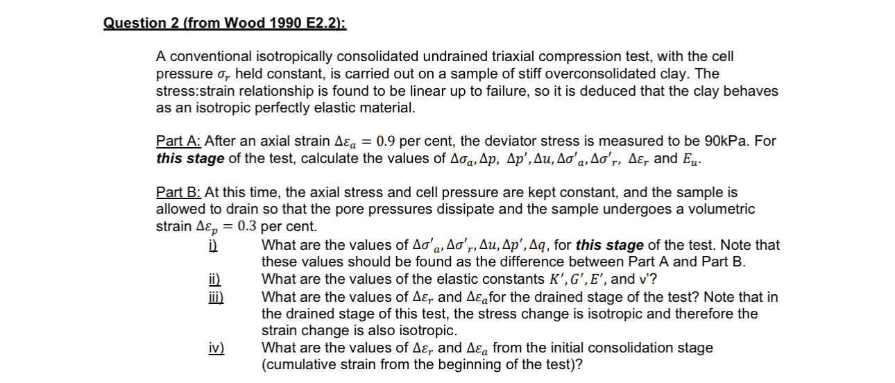 Question 2 ( from Wood 1 9 9 0 E 2 . 2 ) : A