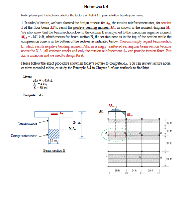 Homework 4 Note: please put the lecture code for