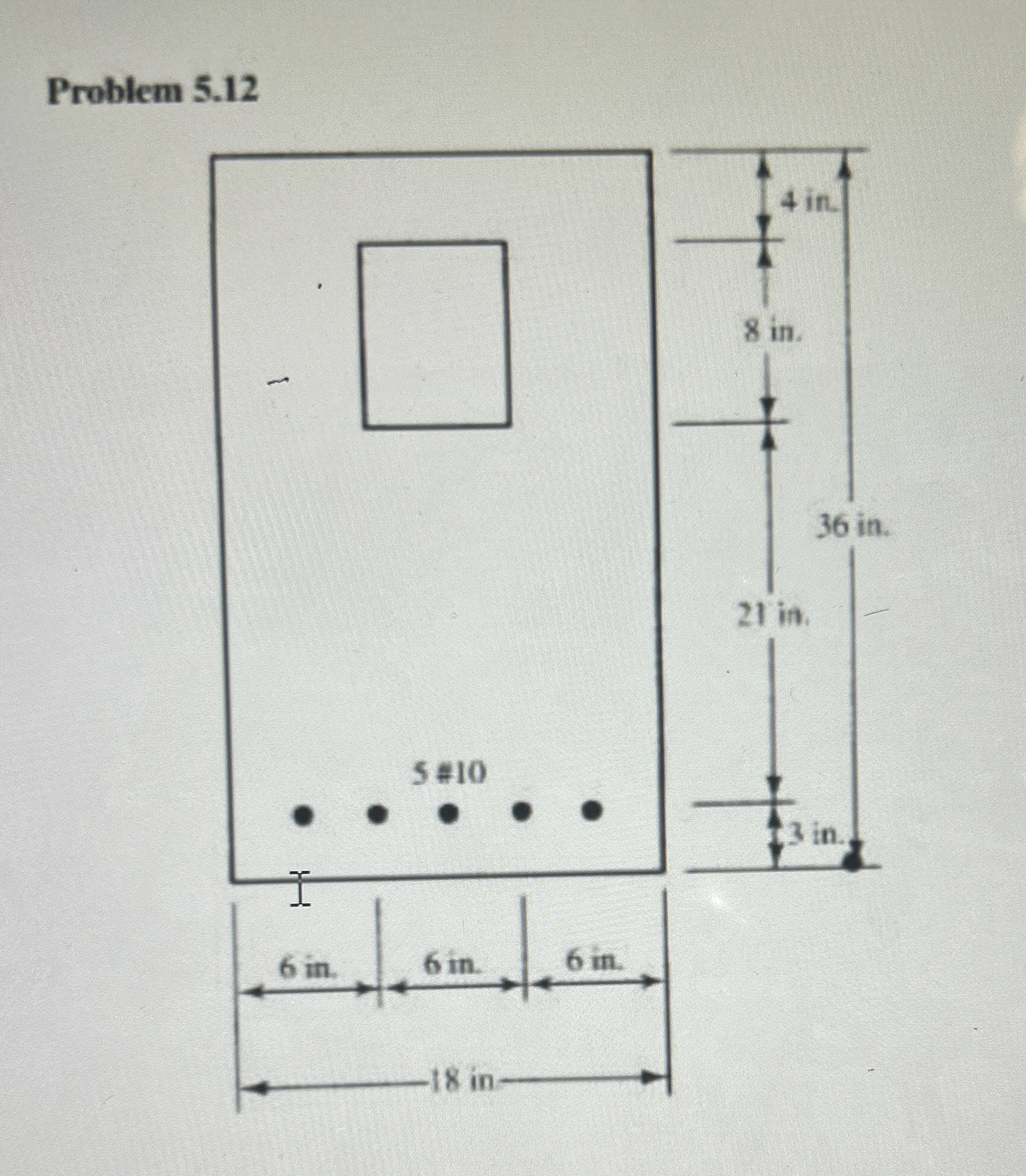 Problem 5 . 1 2 Determine the design moment