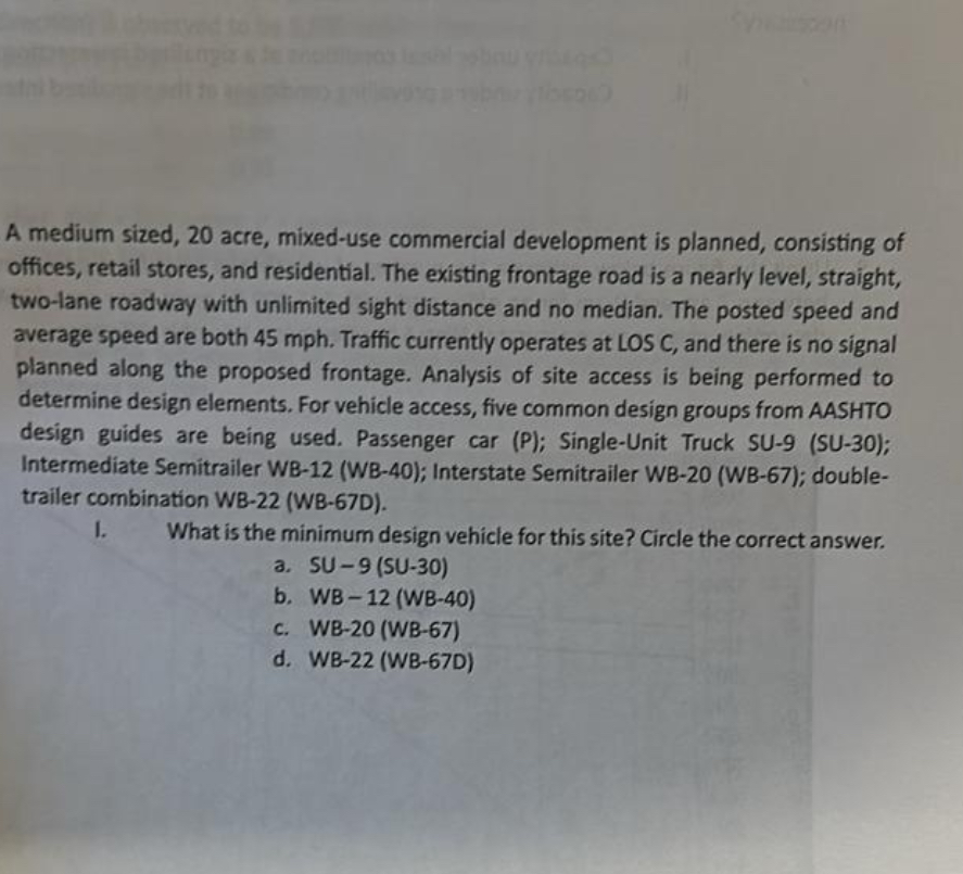 A medium sized, 2 0 acre, mixed - use commercial