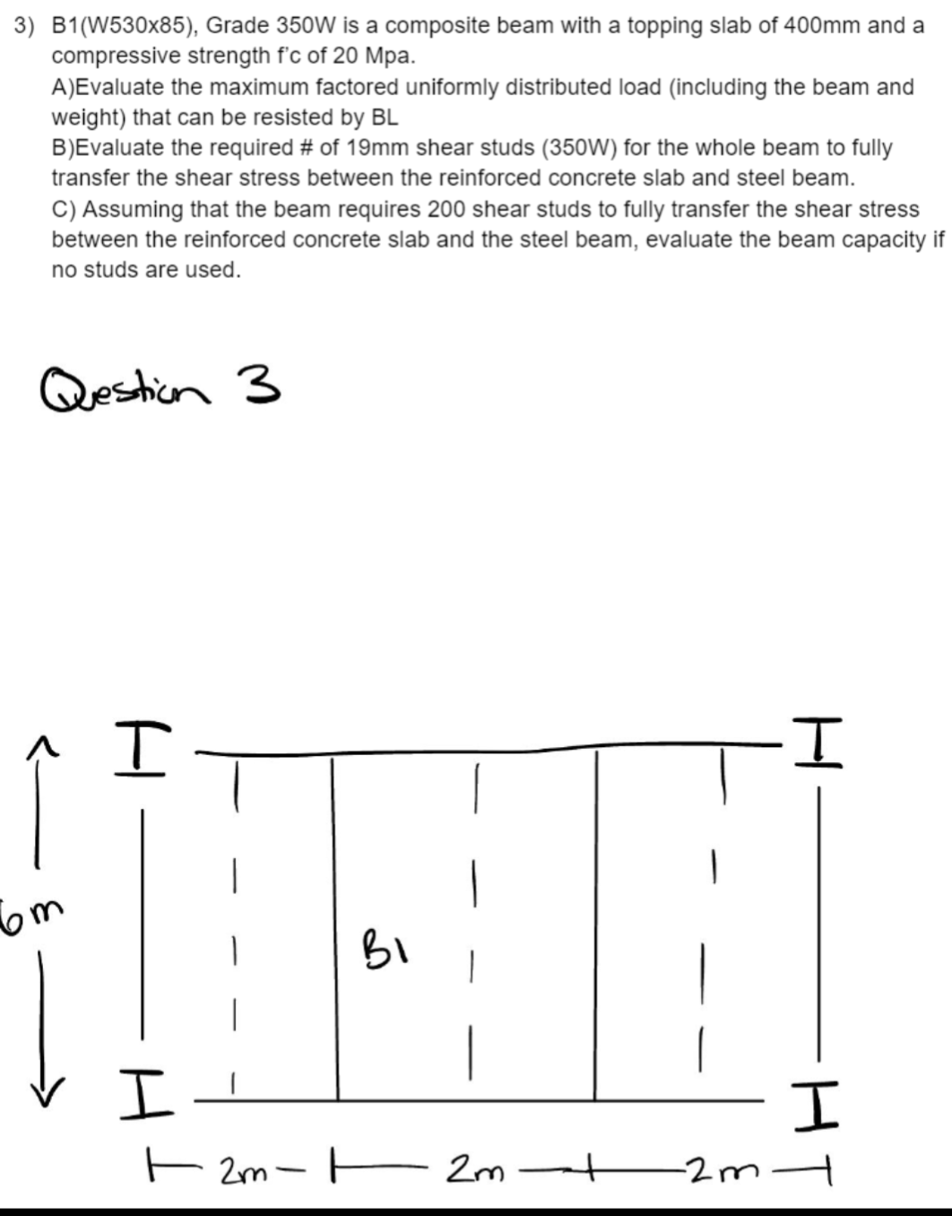 B 1 ( W 5 3 0 x 8 5 ) , Grade 3 5 0 W is a