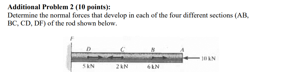 Additional Problem 2 ( 1 0 points ) : Determine