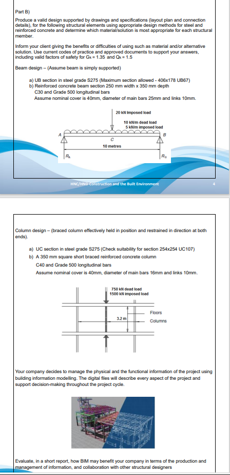 Produce a valid design supported by drawings and