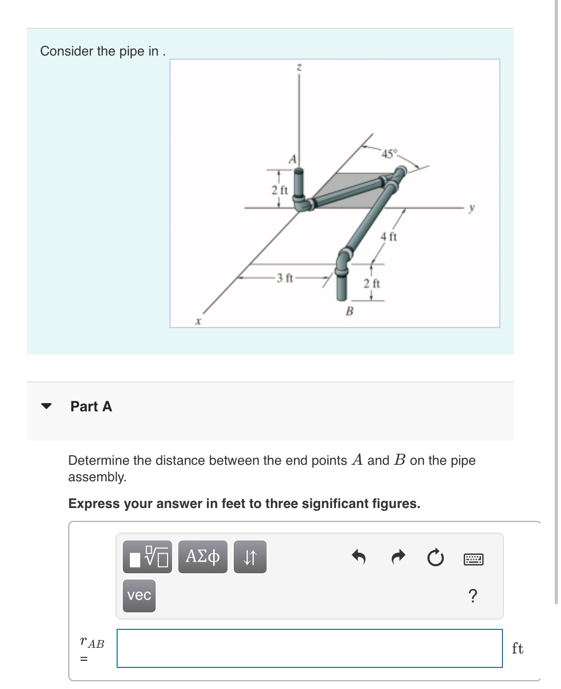 Consider the pipe in . Part A Determine the