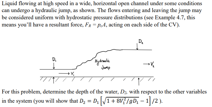Please help with this. Liquid flowing at high