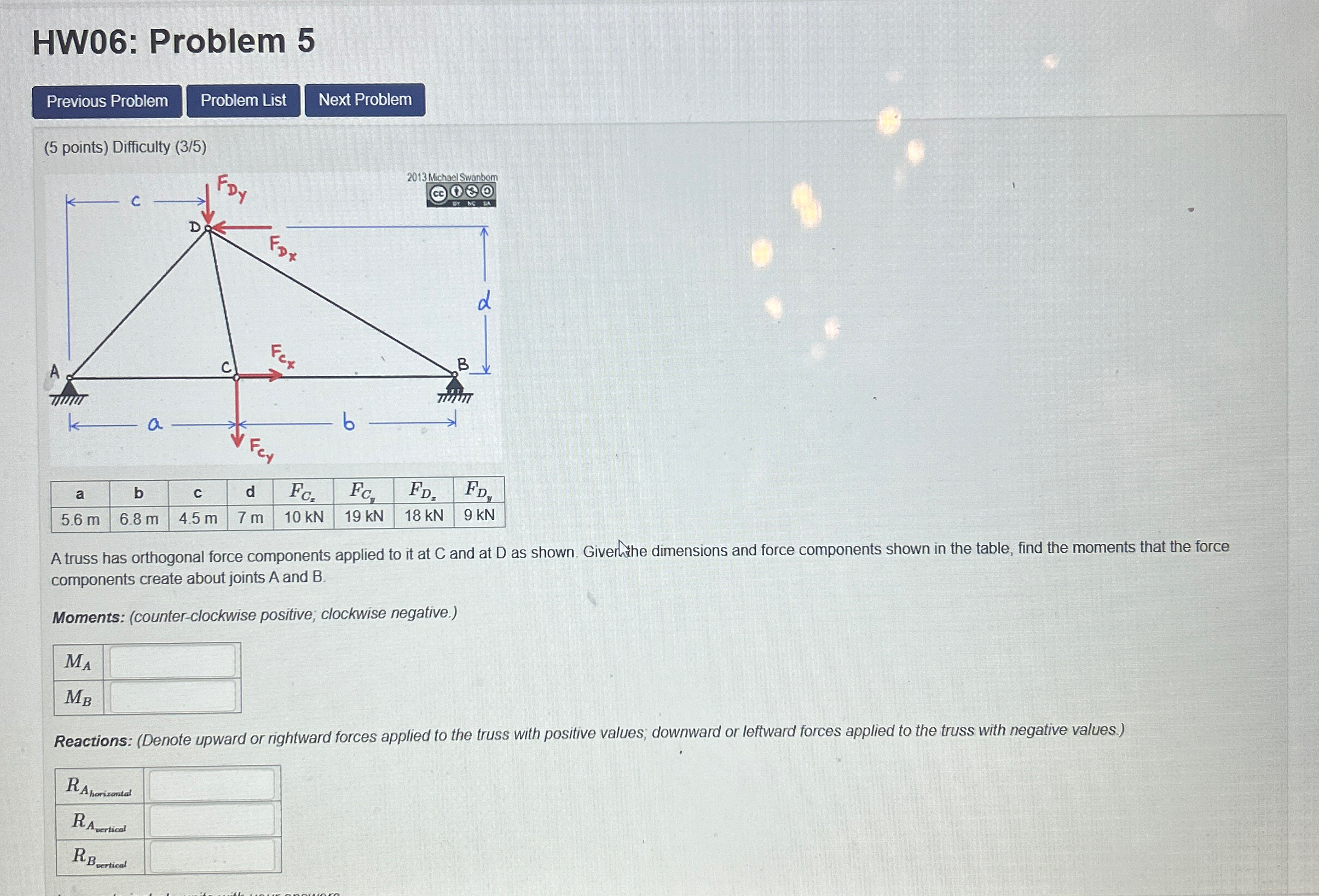 HW 0 6 : Problem 5 ( 5 points ) Difficulty ( 3 5