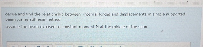 derive and find the relationship between internal